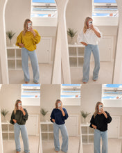 Load image into Gallery viewer, Brooke - Balloon sleeve premium satin blouse