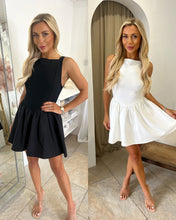 Load image into Gallery viewer, Women's Square Neck A Line Mini Frock Dress perfect for a bride
