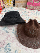 Load image into Gallery viewer, Woven Cowboy Hat