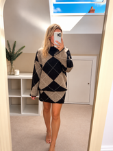 Load image into Gallery viewer, Ottilie - Diamond Argyle print coord skirt and jumper
