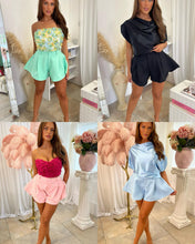 Load image into Gallery viewer, Eden -  high waisted colourful flare shorts for women
