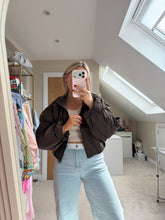 Load image into Gallery viewer, Rudy - Bubble Hem bomber Jacket
