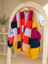 Load image into Gallery viewer, Nova - Chunky autumn knit oversized cardigan
