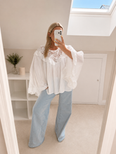 Load image into Gallery viewer, Mabel - Ruffle oversized frill blouse
