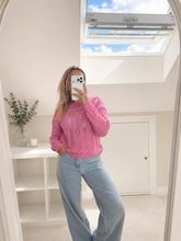 Load image into Gallery viewer, Cecily - Open knit textured jumper
