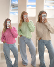 Load image into Gallery viewer, Cecily - Open knit textured jumper
