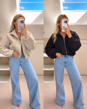 Load image into Gallery viewer, Waverly - High Neck, Zip Through, Double Layered, Elasticated Hem, Two Pocket Jacket
