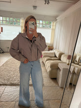 Load image into Gallery viewer, Marsha - Gingham high neck lightweight jacket
