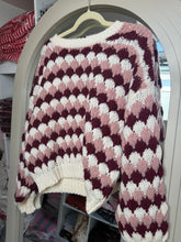 Load image into Gallery viewer, Remi - Berry blush pink chunky knit
