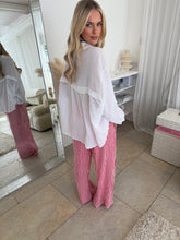 Load image into Gallery viewer, Waffle cotton cheesecloth summer light weight shirts
