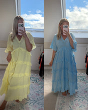 Load image into Gallery viewer, Oversized ruffle maxi dress
