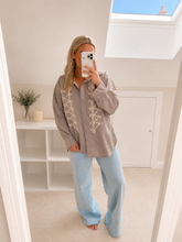 Load image into Gallery viewer, Zara - Loopy Embroidered casual Shirt
