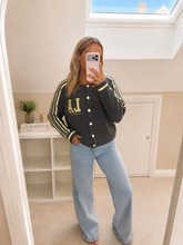 Load image into Gallery viewer, Matilda - LA slogan stripe knit jumper
