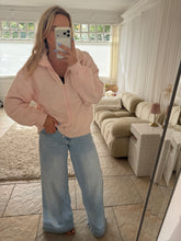 Load image into Gallery viewer, Priya - Blush pink sequin zip up
