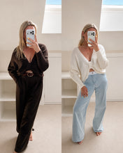 Load image into Gallery viewer, Maisie - Tie knot front crop jumper
