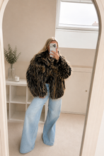 Load image into Gallery viewer, Phoebe - Faux Fur shaggy luxe coat
