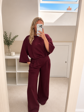 Load image into Gallery viewer, Rita - Wide leg trouser and top coord
