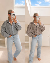 Load image into Gallery viewer, Marsha - Gingham high neck lightweight jacket
