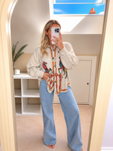 Load image into Gallery viewer, Maggie - Soft think horse detail shirt jacket
