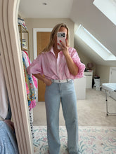Load image into Gallery viewer, Emilia - Puff sleeve embroidered blouse
