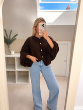 Load image into Gallery viewer, Arden - Button front bubble sleeve cardigan
