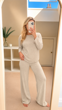 Load image into Gallery viewer, Clara - Premium soft long sleeve lounge set
