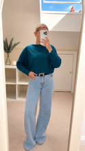 Load image into Gallery viewer, Yaz - stitched sequin sparkle soft batwing jumpers
