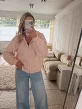 Load image into Gallery viewer, Priya - Blush pink sequin zip up
