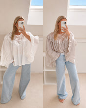 Load image into Gallery viewer, Mabel - Ruffle oversized frill blouse
