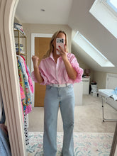 Load image into Gallery viewer, Emilia - Puff sleeve embroidered blouse
