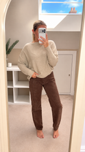 Load image into Gallery viewer, Soft batwing oversized jumper
