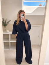 Load image into Gallery viewer, Rita - Wide leg trouser and top coord
