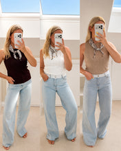Load image into Gallery viewer, Ophelia - Cable knit vest with removable scarf
