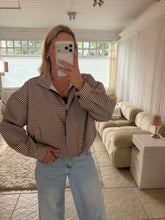 Load image into Gallery viewer, Marsha - Gingham high neck lightweight jacket
