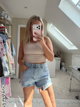 Load image into Gallery viewer, Ash - Light wash denim shorts

